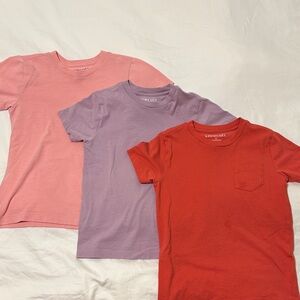Crewcuts Short Sleeve Kids' Tees - Nantucket Red, Pink, and Purple